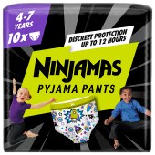 Pampers Ninjamas Pyjama Pants 4-7 Years