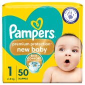 Pampers New Baby Nappies Size 1 2-5kg