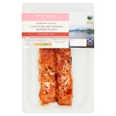 Waitrose Hot Smoked Salmon Fillets with Sweet Chilli