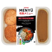 Japan Menyu Vegan Sweet Potato Katsu Curry & Rice for 1