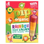 Pip Organic Rainbow Fruity Lollies