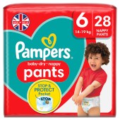 Pampers Baby-Dry Pants Size 6