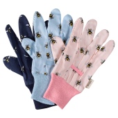 Bees Cotton Grips Medium Gloves
