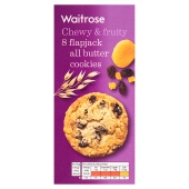 Waitrose 8 Flapjack All Butter Cookies