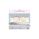 Love You more than Sleep Father's Day Card