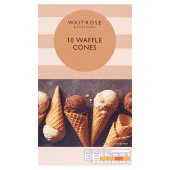 Waitrose Waffle Ice Cream Cones