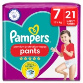 Pampers Premium Protection Nappy Pants Size 7