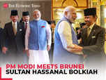 PM Modi meets Brunei Sultan, holds talks to cement bilateral ties:Image