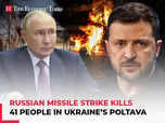 Ukraine: Russia fires ballistic missiles; 41 killed:Image