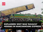 What is 'Kavach' and why was it missing in Kanchanjunga Express:Image