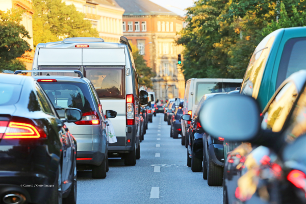 Image of cars in traffic