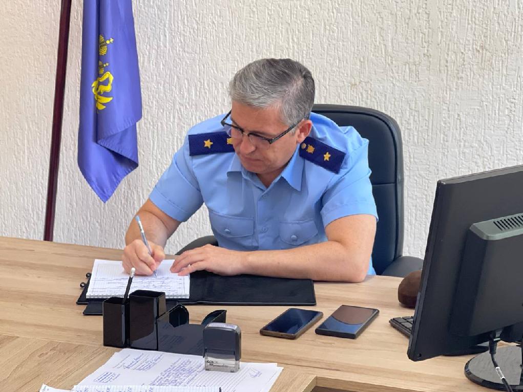 Прокурор Херсонской области Андрей Петров провел выездной прием граждан в Каланчакском муниципальном округе