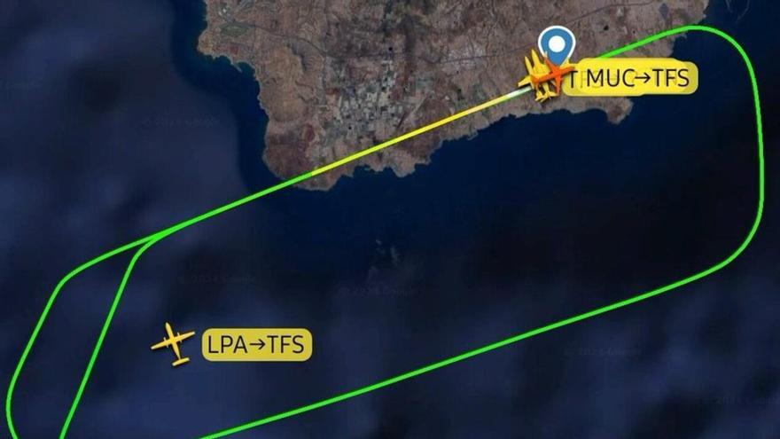 Un problema en un vuelo de Tenerife Sur con destino Riga provoca varios retrasos en el aeropuerto