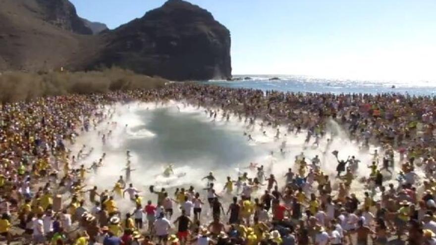 Arranca en la Aldea de San Nicolás, Gran Canaria, la tradicional Fiesta del Charco