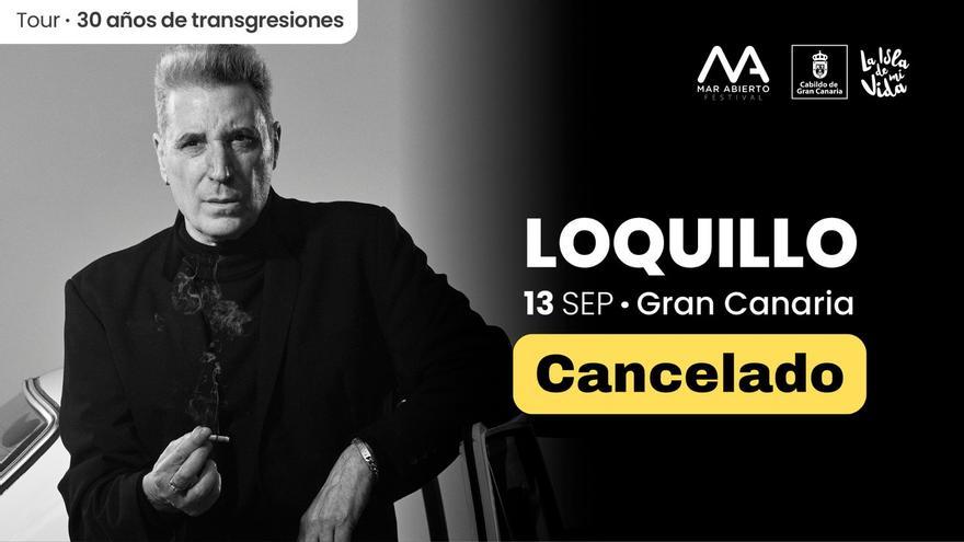 Loquillo cancela por enfermedad su concierto en Gran Canaria