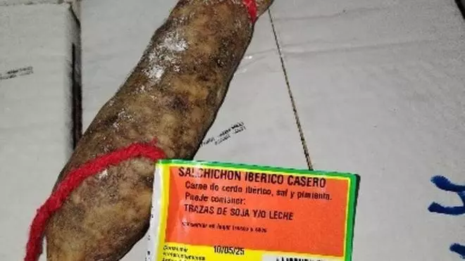 Alerta sanitaria en Andalucía: un salchichón de la marca La Serrana da positivo en listeria