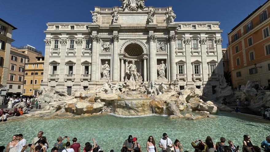 Roma quiere cobrar dos euros de entrada a los visitantes de la Fontana de Trevi