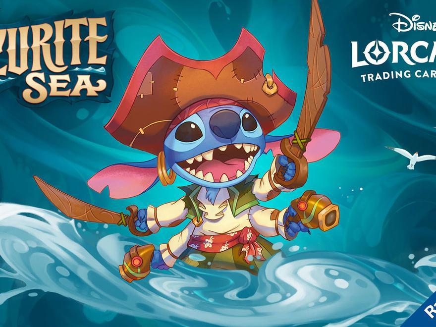 Descubre Azurite Sea, el sexto set anunciado para Disney Lorcana