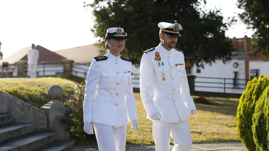 La princesa Leonor ingresa este jueves en la Escuela Naval Militar de Marín, en Pontevedra