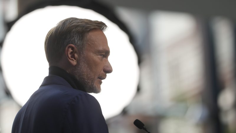 Nemecký minister financií Christian Lindner.