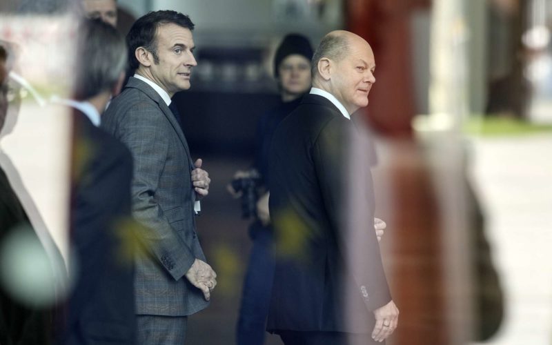 EU Russian threat aggression Macron Scholz