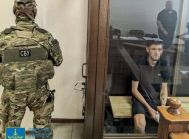 six odesa residents arrested burning military cars russian orders one suspects who allegedly burned down ukrainian june july 2024 prosecutor general's office 20240729104033-4768