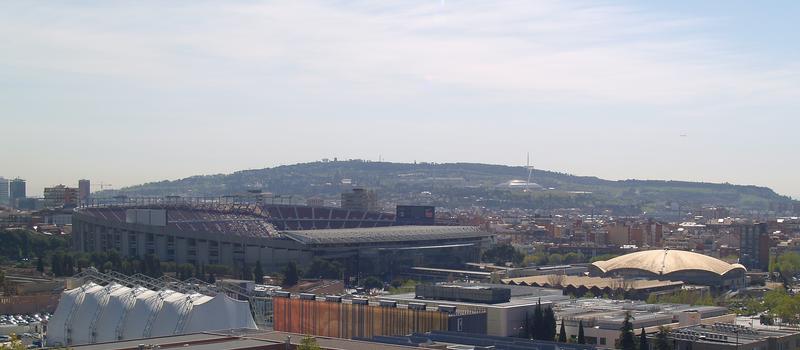 Palau Blaugrana & Camp Nou & Olympiastadion Barcelona & Sant Jordi Sportpalast & Fernmeldeturm Montjuic