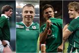 thumbnail: Trevor Ringland, Tommy Bowe, Jacob Stockdale and Andrew Trimble have all impressed in green. Pics: Inpho
