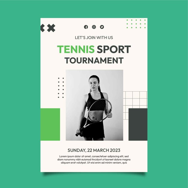 Tennis Poster