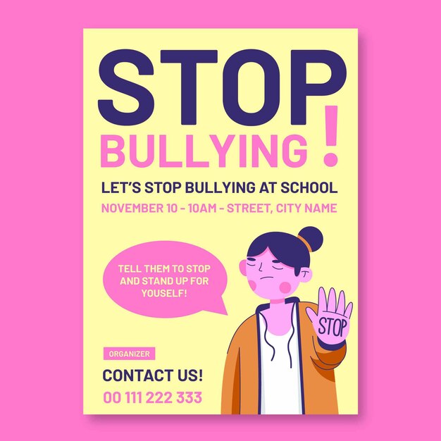 Anti Bullying Poster