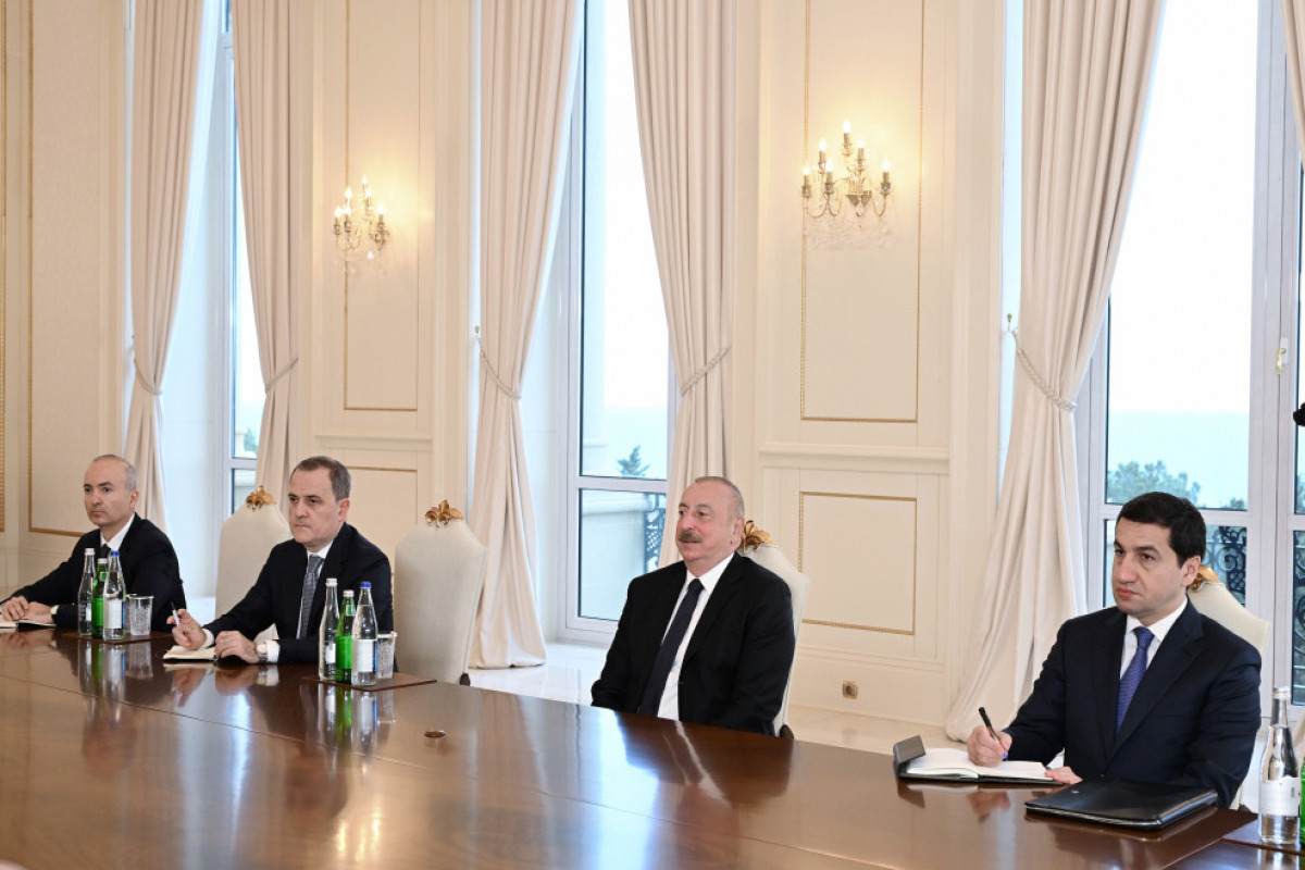 Le président azerbaïdjanais reçoit une délégation menée par le président en exercice de l’OSCE