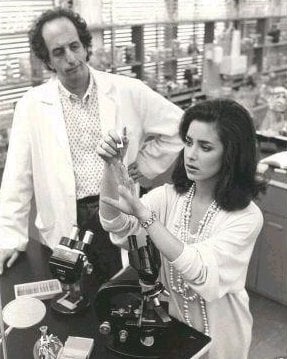 Photo Vincent Schiavelli, Claudia Wells