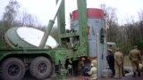 UKRAINE - Nuclear missile from the mine at a a military base near Khmelnitsky in 1996.