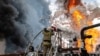 Пожар на нефтебазе в Севастополе. Архивное фото