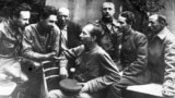 Феликс Дзержинский с членами коллегии ВЧК. 1918–1919 годы