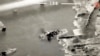 Российский десантный катер класса "Серна" за несколько секунд до уничтожения украинским беспилотником "Байрактар", 7 мая 2022 года