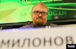 Скандально известный депутат Виталий Милонов считает себя наполовину меря.