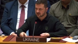 Russia Must Be 'Forced Into Peace' Zelenskiy Tells UN Security Council