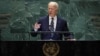 U.S. President Joe Biden addresses the 79th session of the United Nations General Assembly on September 24.