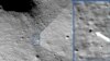 تصویر ارائه شده از ناسا که فرود اودیسه را بر روی سطح ماه تایید می‌کند