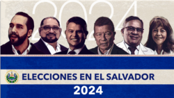 Banner Elecciones en El Salvador