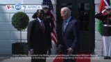 VOA60 Africa - President Biden welcomes Kenyan President Ruto to the White House