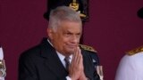 FILE - Presiden Sri Lanka Ranil Wickremesinghe pada upacara peringatan Hari Kemerdekaan ke-76 Sri Lanka di Kolombo, Sri Lanka, 4 Februari 2024.