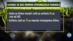 Agenda kuu ya nchi za Afrika Mashariki kuongeza uzalishaji vyakula na faida zake