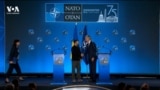 Пресс-конференция генсекретаря НАТО и президента Украины
