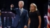 Mke wa rais wa Marekani Jill Biden akiwa na mume wake rais Joe Biden huko Delaware Agosti 19, 2020. Picha na Olivier DOULIERY / AFP. 