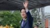 民进党籍的台湾新总统赖清德2024年5月20日发表就职演说。（照片来源：法新社/台湾总统府）