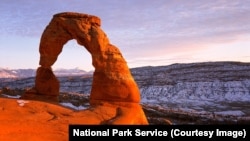 Delicate Arch in Utah's Arches National Park 