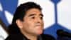 ARCHIVO - El entonces técnico de Argentina y leyenda del fútbol, Diego Maradona, en una conferencia de prensa en Caracas, Venezuela, el 27 de enero de 2009. 