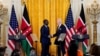 美国总统拜登和肯尼亚总统威廉·鲁托2024年5月23日在白宫举行联合新闻发布会。